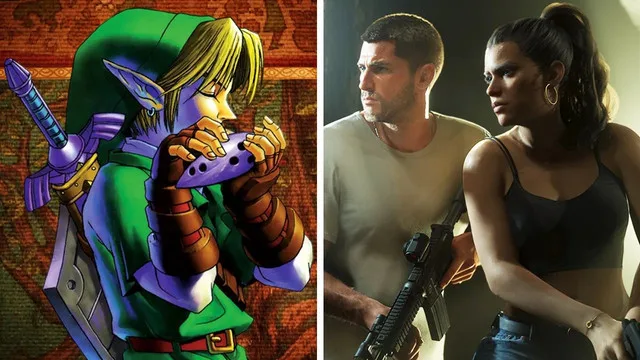 Nintendo pode colocar Zelda: Ocarina of Time frente a frente com GTA 6 em novembro, diz NateTheHate