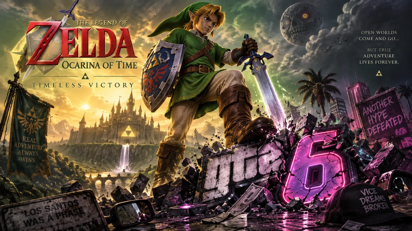 Zelda: Ocarina of Time esgota na Amazon Brasil e publicação afirma que pré-venda superou GTA 6 no primeiro dia