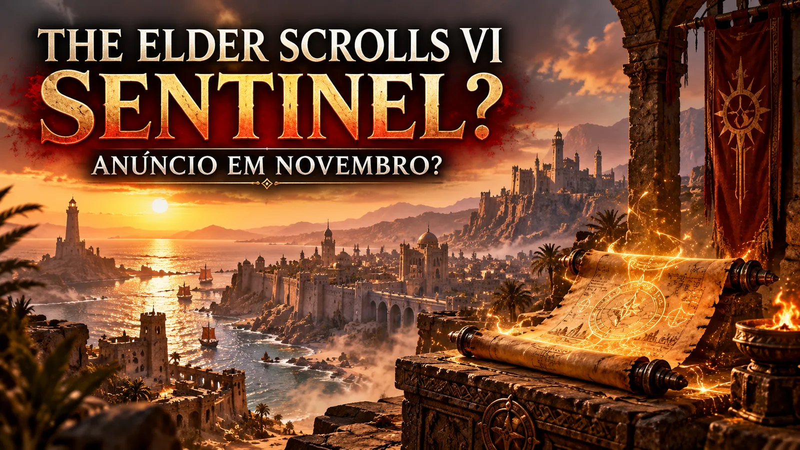 The Elder Scrolls VI pode se chamar Sentinel e ter anúncio em novembro, revela The Verge