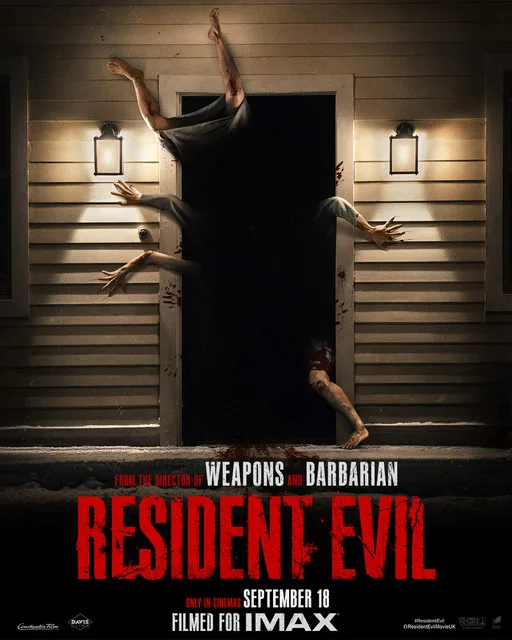 Resident Evil de Zach Cregger ganha novo pôster IMAX