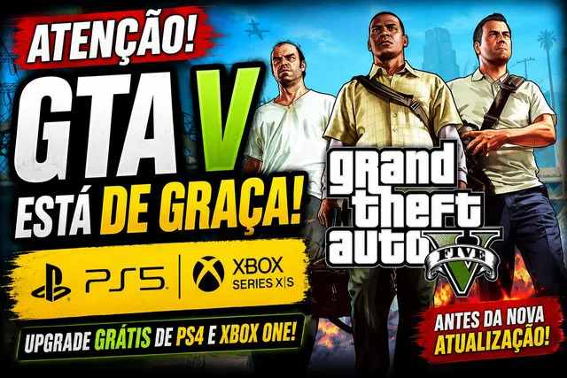 ROCKSTAR LIBERA GTA V DE GRAÇA
