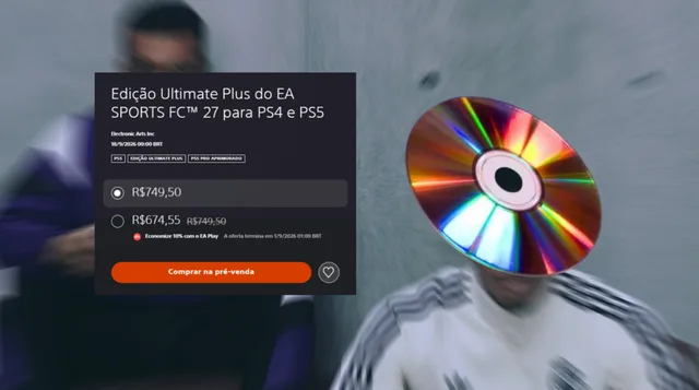 PS Store revela que edições digitais de até R$ 749,50 lideram pré-vendas e reforçam aposta no formato digital