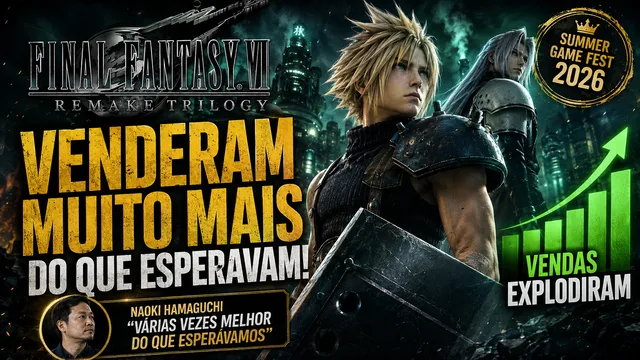 Diretor diz que Final Fantasy VII Remake e Rebirth venderam 'extremamente bem'