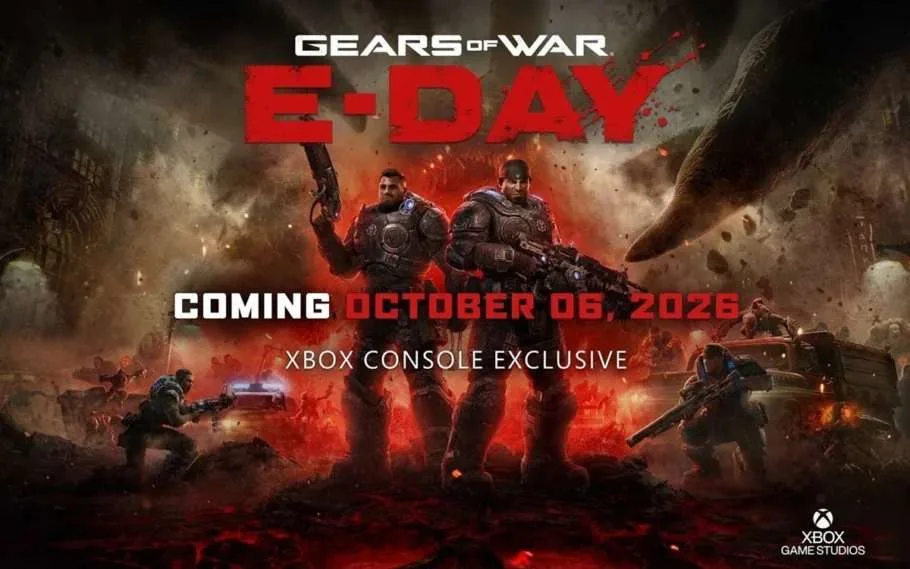 Xbox exibiu Gears of War: E-Day para PS5 por engano durante podcast