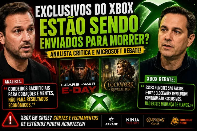Analista afirma que exclusivos do Xbox estão sendo "enviados para morrer" e Microsoft rebate