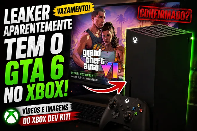 ATENÇÃO: supostos vazadores de GTA 6 podem estar usando dev kit do Xbox Series X