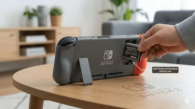 Nintendo confirma novo modelo do Switch 2 com bateria substituível