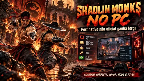 Mortal Kombat: Shaolin Monks ganha port nativo para PC com campanha completa e dublagem em português