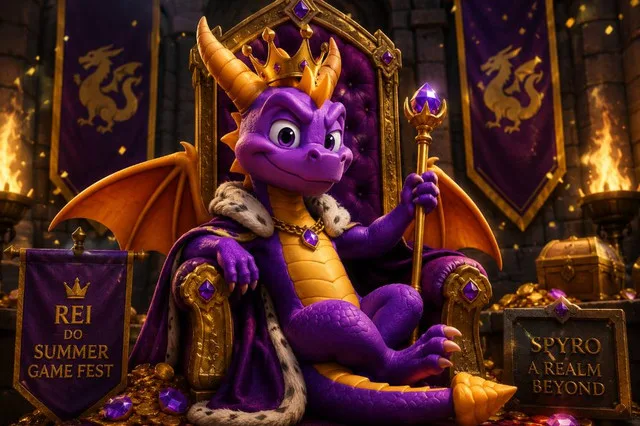 Comparação de trailers coloca Spyro na liderança de visualizações do Summer Game Fest