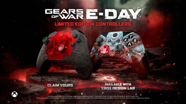 Xbox anuncia controles de edição limitada de Gears of War: E-Day