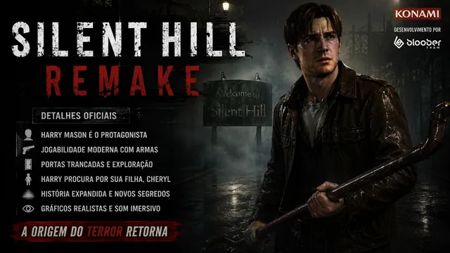 Novo "vazamento" de Silent Hill Remake vira piada entre fãs nas redes