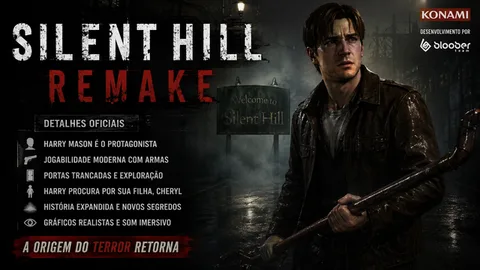 Novo "vazamento" de Silent Hill Remake vira piada entre fãs nas redes