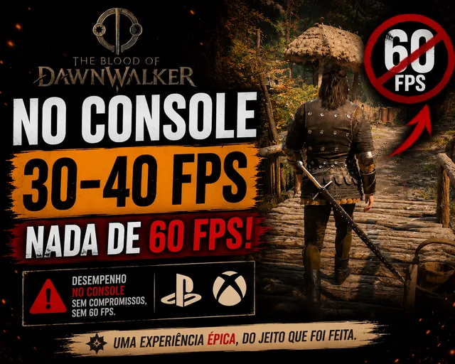 The Blood of Dawnwalker recebe gameplay nos consoles e revela como o jogo vai rodar no PS5, PS5 Pro e Xbox Series X