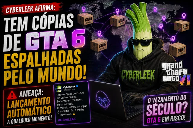 Montagem falsa atribuiu ao CyberLeek uma liberação automática de GTA VI