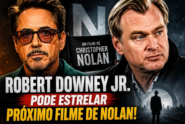 Robert Downey Jr. pode estrelar próximo filme de Christopher Nolan