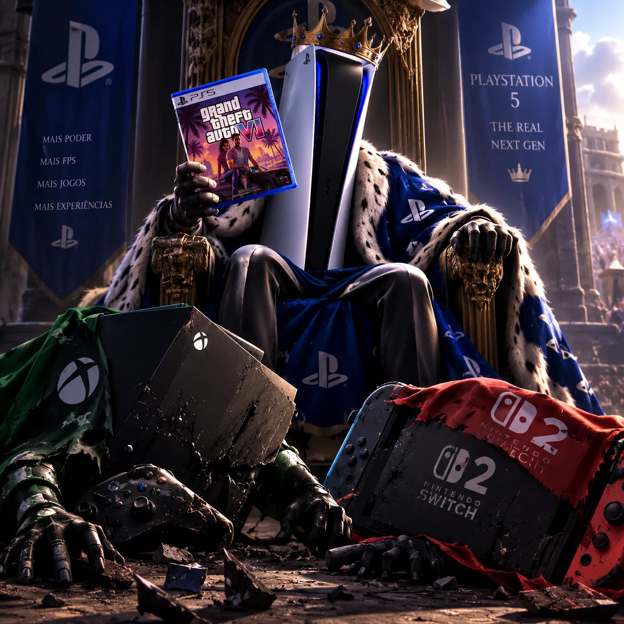 PS5 lidera vendas globais de consoles em setembro de 2026, enquanto Switch 2 domina no Japão