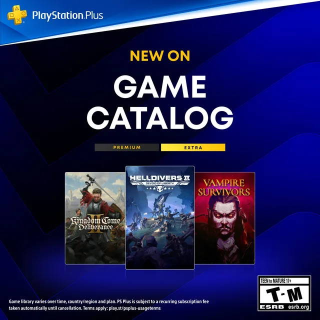 PlayStation Plus revela jogos de agosto com Helldivers 2, Kingdom Come: Deliverance II e Dying Light 2
