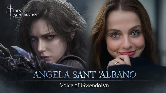 Angela Sant'Albano assume papel de Gwendolyn em Tides of Annihilation