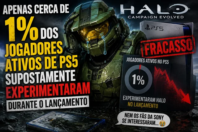 Halo estreia no PS5 abaixo das expectativas e levanta dúvidas sobre estratégia multiplataforma do Xbox
