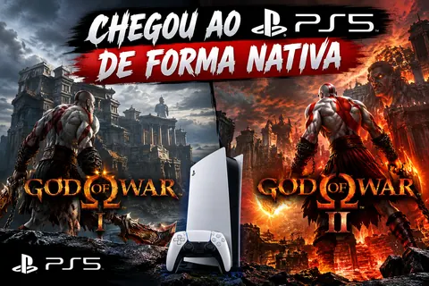God of War 1 e 2 de PS2 são recompilados para PS4 e PS5 desbloqueados