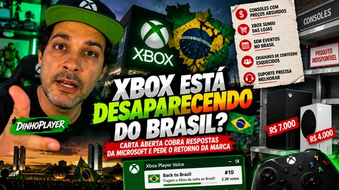 Xbox está desaparecendo do Brasil? Carta aberta denuncia abandono da Microsoft e cobra respostas