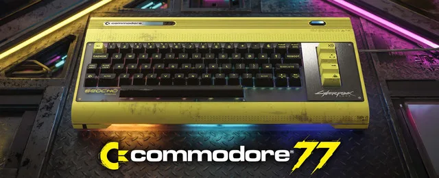 Commodore 77 inspirado em Cyberpunk 2077 entra em pré-venda por US$ 377