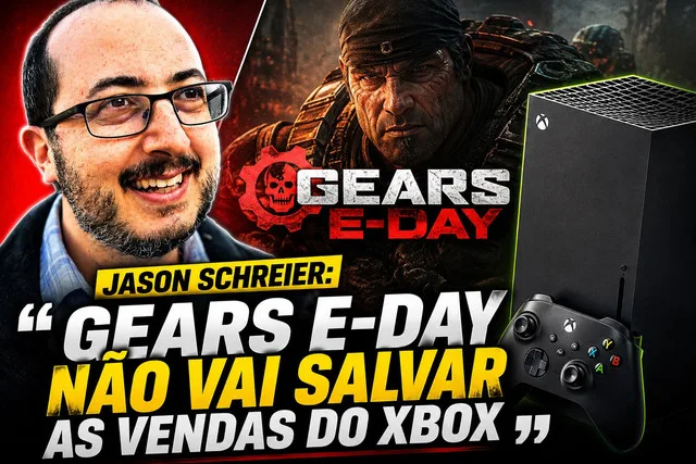 Jason Schreier descarta efeito de Gears E-Day no Xbox: "É absurdo pensar isso"
